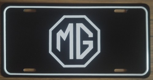 Targa auto vanità - mg,