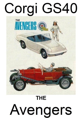 Corgi gs40 avengers steed - corgi,