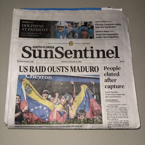 South florida sun sentinel - florida, ***