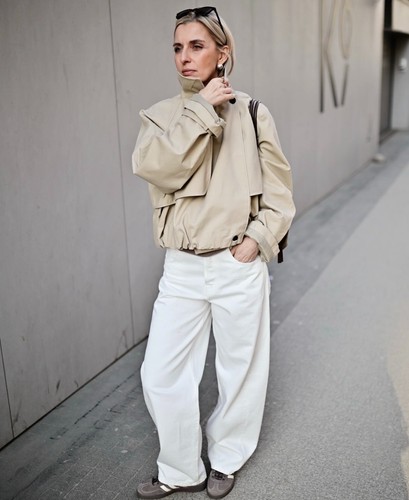 Zara trench corto con - corto,