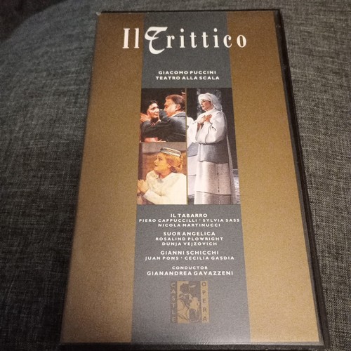 Trittico vhs video - vhs,
