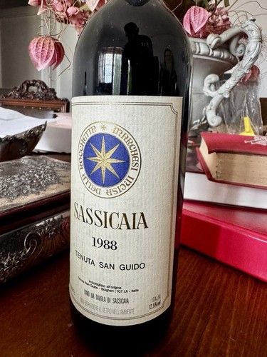 Sassicaia 1988 tenuta - sassicaia, (vdt)