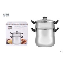 Couscoussier tajine inox - inox,