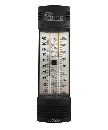 Termometro pulsante min max - a, min/max