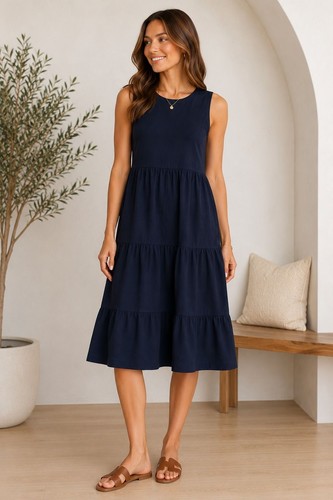 Abito midi dkny - abito,