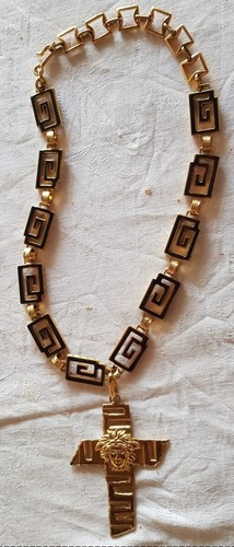 Collana versace vintage con - collana,