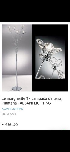 Lampada piantana albani - lampada,