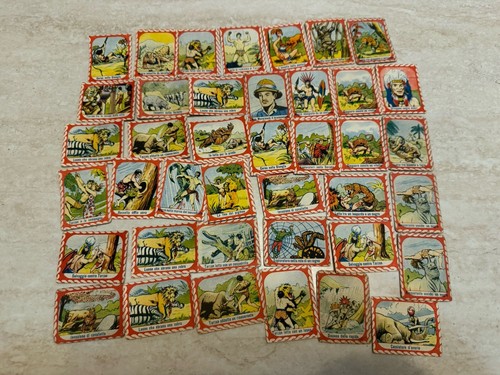 Lotto figurine cartonate - lotto, 40