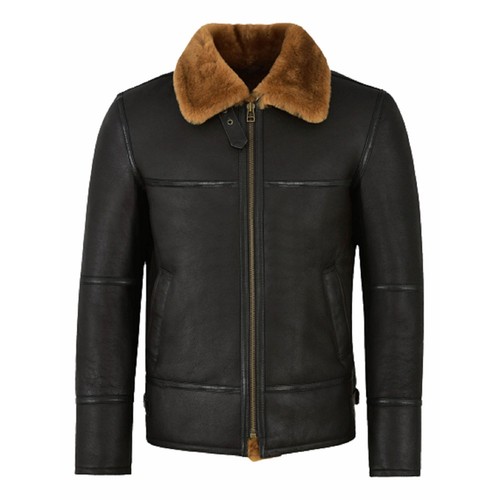 Giacca bomber uomo marrone - b3,