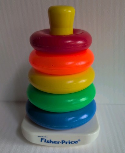 Fisher price rock stack - fisher-price, rock-a-stack