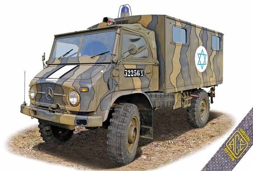 Ambulanza unimog 404 kit - s, (kit