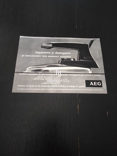 1968 ferro stiro - aeg, iron