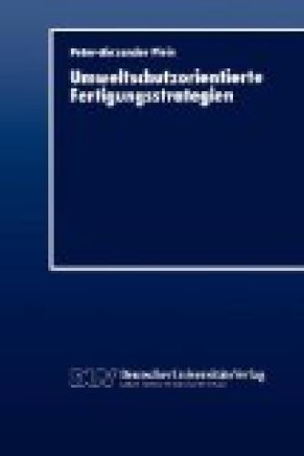 Umweltschutzorientierte
