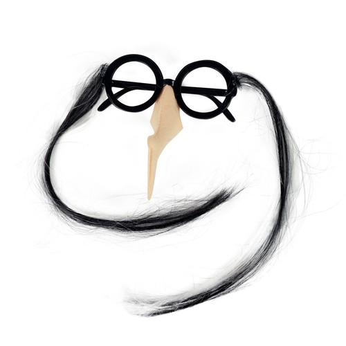 Gli occhiali con - , naso