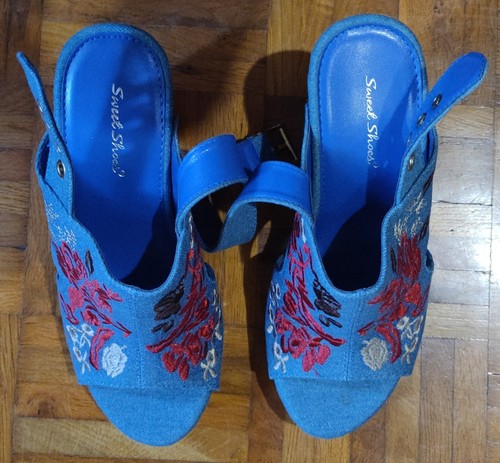Nuovo scarpe sandali - nuovo, zeppa