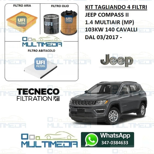 Kit tagliando filtri ufi - filtri,