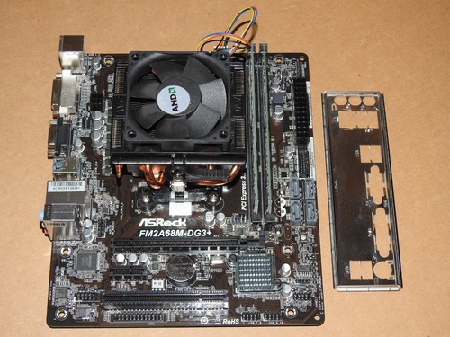 Pacchetto scheda madre asrock - scheda,