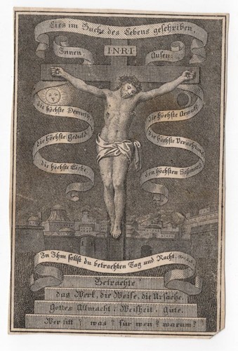 Antica immagine devozionale