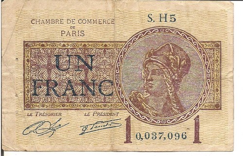 Francia franco 1922 - francia,, franco,