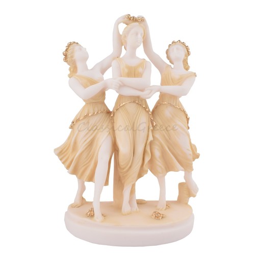 Statua greca antica grazie - antica,