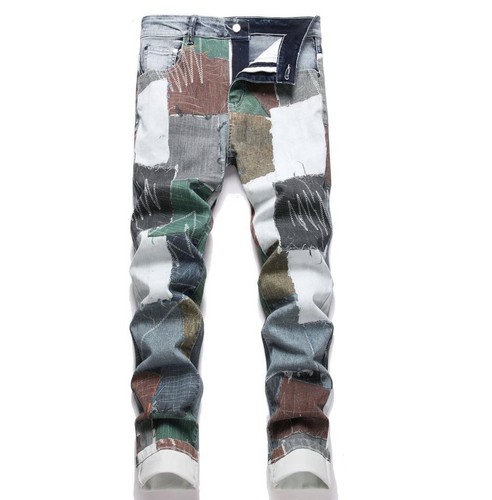 Jeans uomo cotone denim
