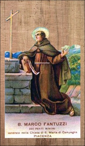 Santino holy card beato - card,