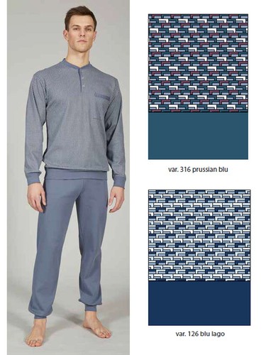 Pigiama uomo jersey di - pigiama,