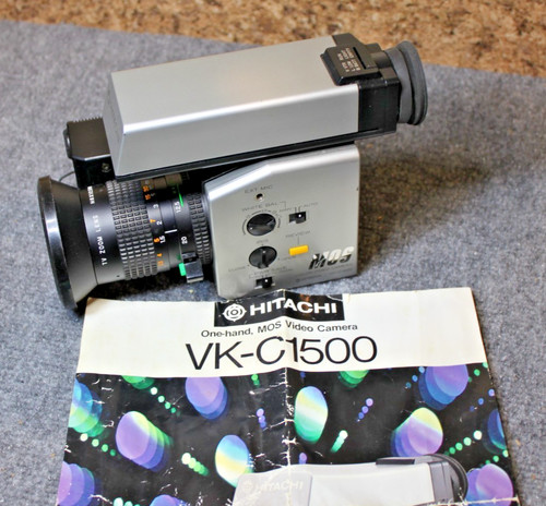 Videocamera colori hitachi - videocamera,
