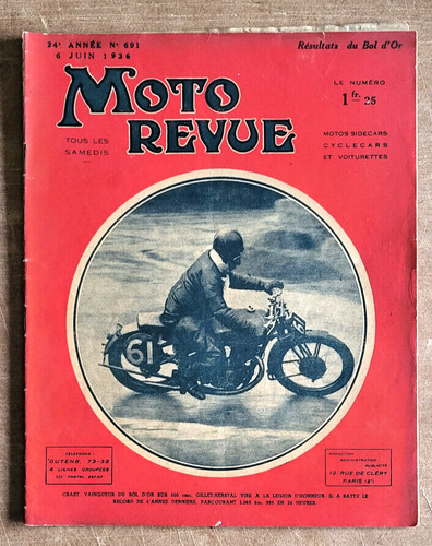 Moto revue 691 juin - ;,