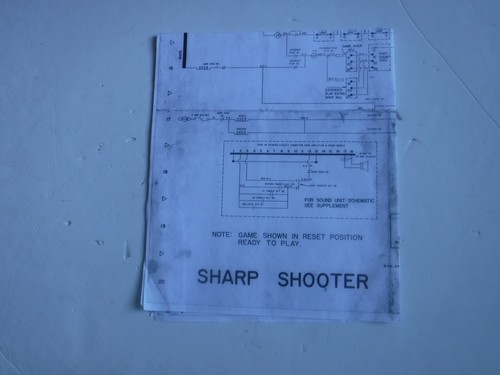 Sharp shooter schema - schema, fotocopia