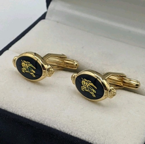 Gemelli burberry tono oro blu - burberry,