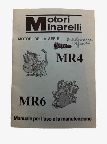 Libretto uso manutenzione - e,