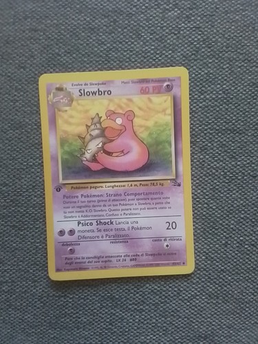 Card pokemon slowbro - slowbro, 43/62