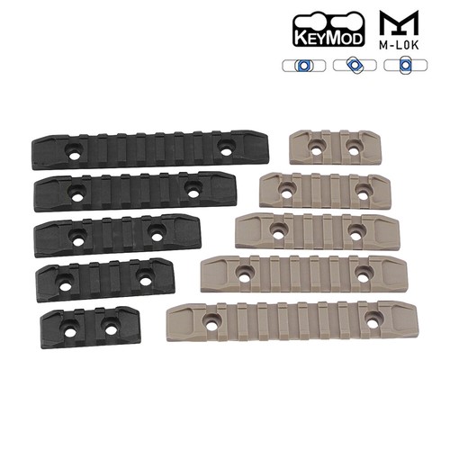 Pezzi lotto lok keymod - 5, m-lok/keymod