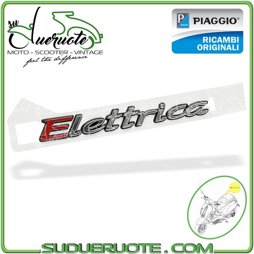 Targhetta laterale carena - laterale,