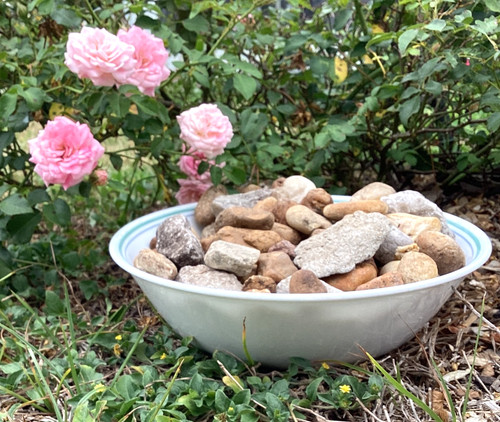 Lbs natural garden rocks - lbs,