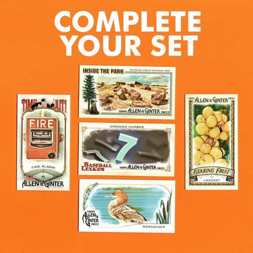 Mini inserti topps - topps, &