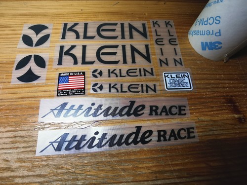 Klein attitude race - attitude, set