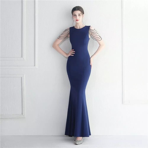 Vestito abito elegante lungo - elegante,