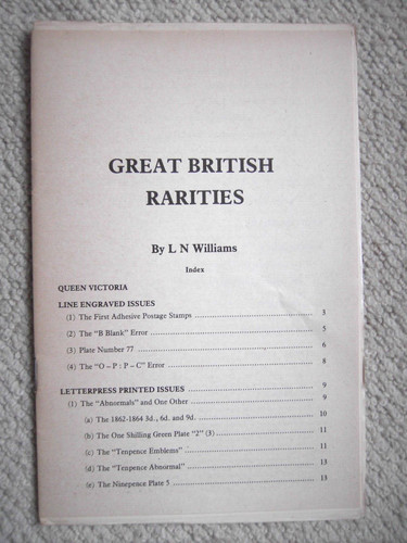 Great british rarities - by, n