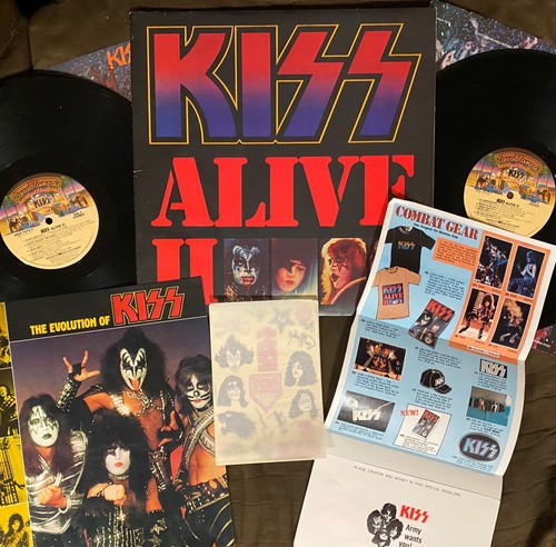 Kiss alive 1977 1st - ii, press