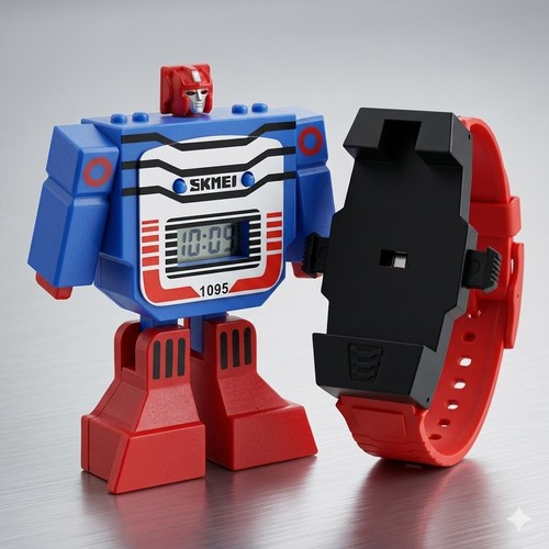 Orologio robot transformer per - orologio,