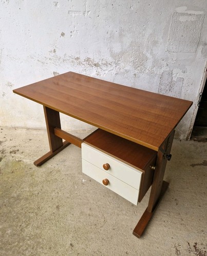 Scrivania vintage teak - scrivania, in