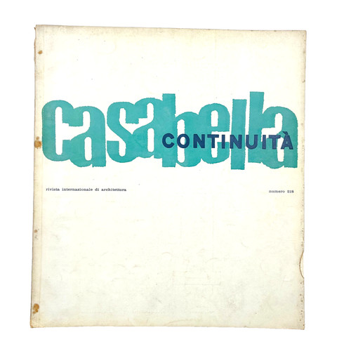 Casabella continuità 218 - casabella,