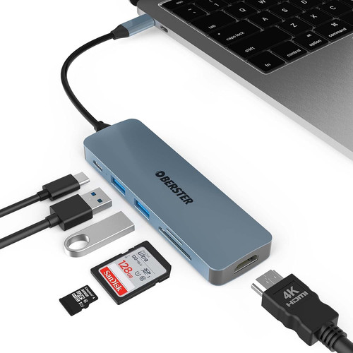 Adattatore usb hub - usb, c