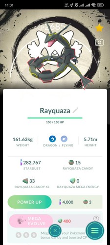 Shiny rayquaza special sfondo - shiny,