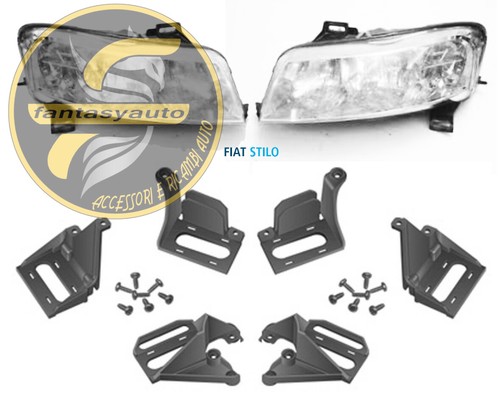 Fiat stilo kit coppia staffe - >,