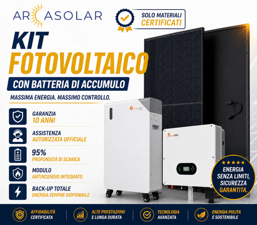 Kit fotovoltaico completo kw - kit, 6