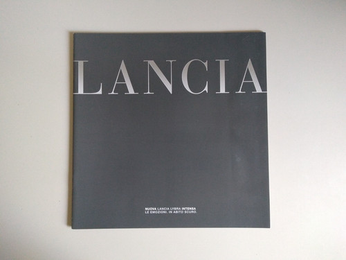 Depliant brochure lancia lybra - depliant,