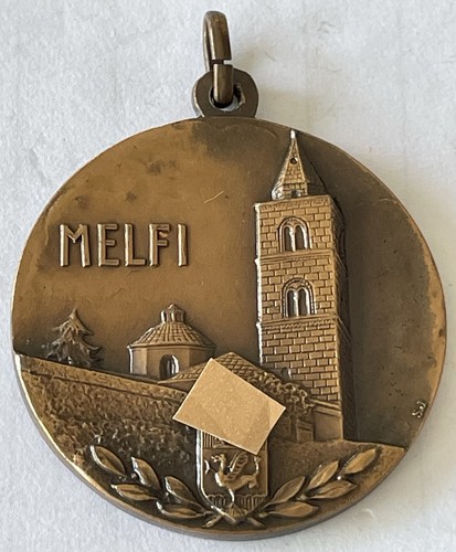 Medaglia melfi ing piazzi - melfi, a